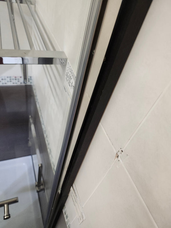 60x36 Shower Base and 60x79 Shower Door Combo (as is)
