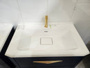 32" Epogue Sonia Vanity & Countertop Counter (as is) l14-6