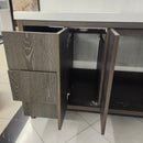 Vida Deco York 71 x 21 Vanity and Aura Countertop Sink Combo No handles Floormount Clearance as is L1-10