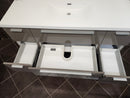 55" Rubi Vanity & Countertop Combo (as is) l2-6