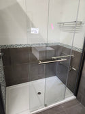 60x36 Shower Base and 60x79 Shower Door Combo (as is)