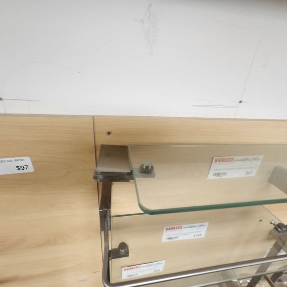 Vida 940 Series Glass Shelf Bathroom Accessory Floormodel Sold As is
