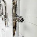 Blanco G-Neck Kitchen Sink Faucet Floor Model Missing the Handle Sold As is Floormodel Clearance-12