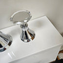 Grohe Bathroom Faucet Kenisongton Round 8cc 3 Hole Chrome and Crystal handles Floormodel Clearance as is-5