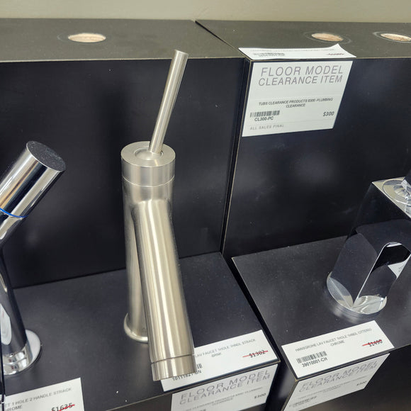 Hansgrohe Axor Series 1 Hole Single Faucet Starck Lever Handle Brushed Nickel Floormodel Clearance as is