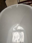Clawfoot 60x30 Roltopno Freestanding Bathtub (No Feet) (as is) m6-6