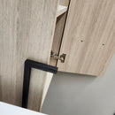 Ico Accent 48 x 21 Bathroom Vanity, Legs, Mirror, Linen and Countertop Sink Combo Sold As is Floormodel Clearance (H12)-22
