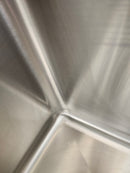 Vida Acute Stainless Steel Square Undermount Kitchen Sink Floormodel Clearance as is etobicoke-8