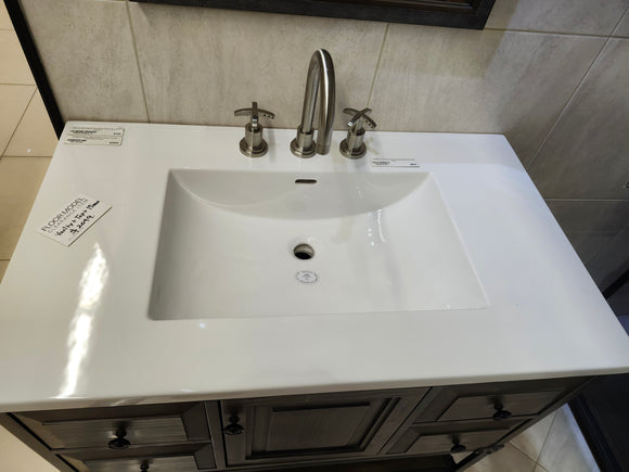 36" Fairmont Toledo Vanity & Countertop Combo with Mirror (as is) k9