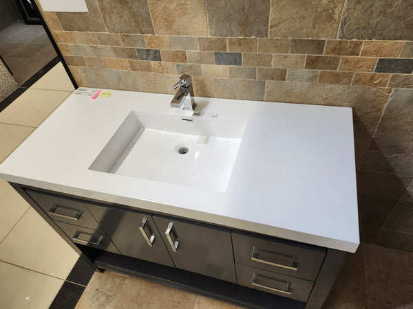 48" Fairmont Design Vanity & Countertop Combo (as is)