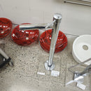 Aquabrass Roman Deck Tub Filler Volare Chrome Floormodel Clearance As is-5