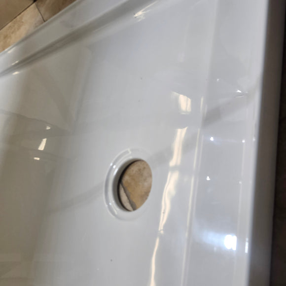 48 x 32 Acrylic Shower Base White Floormodel Clearance As is i15