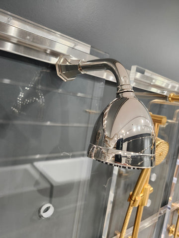 Perrin & Rowe Chrome Shower Accessories Floormodel As is Rough-in and Trim not included - 0