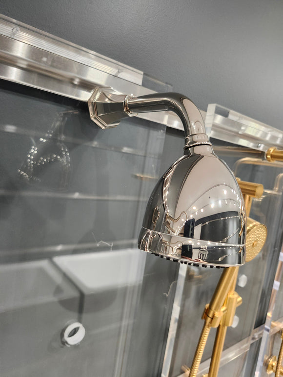 Perrin & Rowe Chrome Shower Accessories Floormodel As is Rough-in and Trim not included