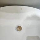 Rubi Xian 27 x 15 Oval Bathroom Vessel Sink Floormodel Clearance as is i15-4