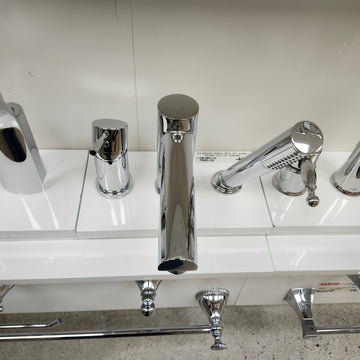 Aquabrass Volare 3pc Roman Deck Tub Filler Floormodel Clearance As Is - 0