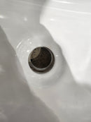 Vida Undermount Bathroom Sink 18.1 x 11 Rectangular Logic White Floormodel As Is Etobicoke-4