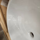 American Standard 19 x 15 Undermount Bathroom Vanity Sink Ovalyn White 0497221020 Floormodel Clearance As is m10-4