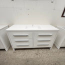 Vida 60 Inch Bathroom Vanity and Urban Sink Top Floormodel Clearance sold as is (212)-1