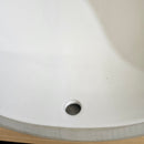Vida Sage Oval 17.3 x 14.5 Bathroom Undermount Sink Floormodel as is M10-3