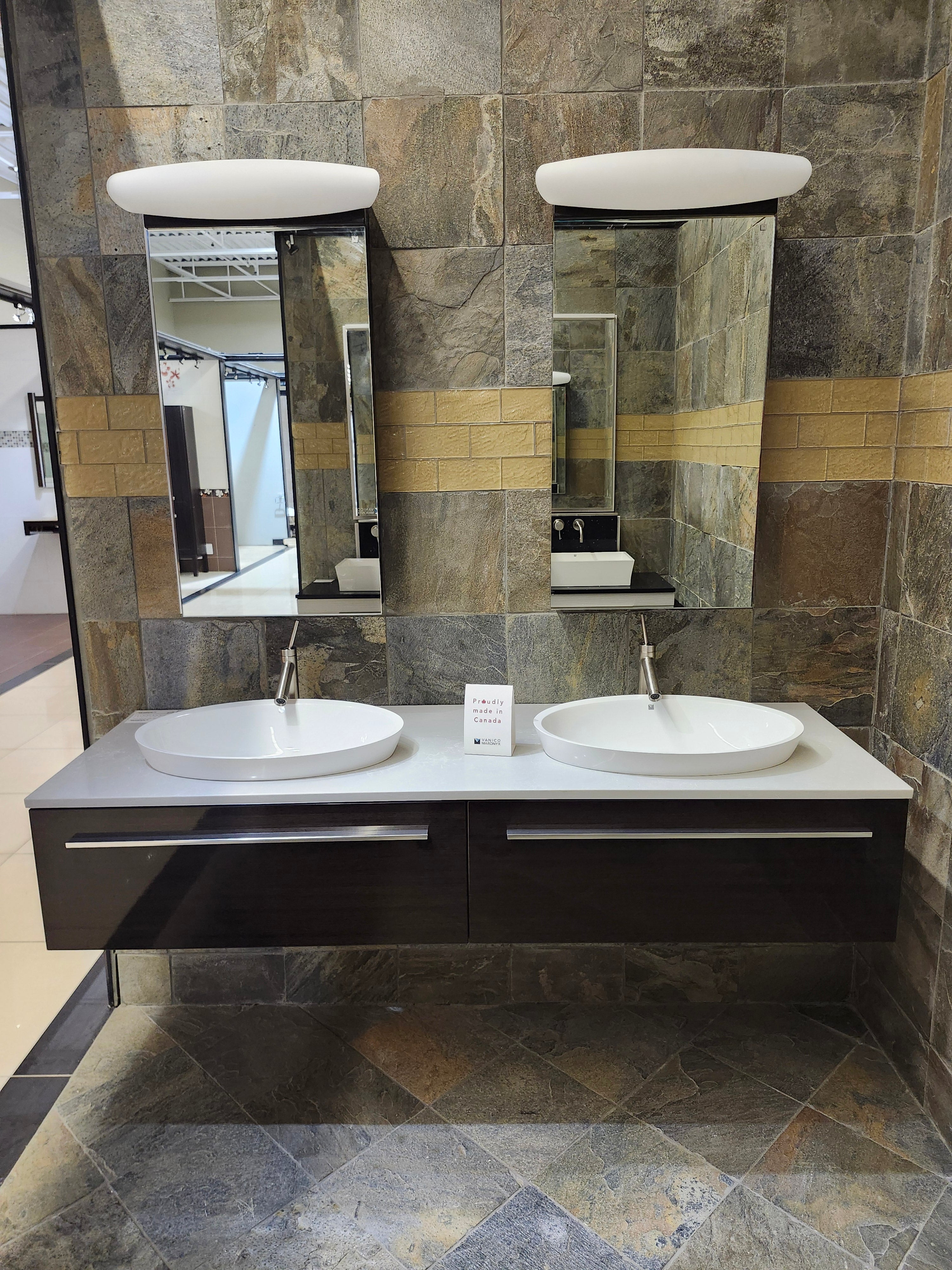 66" Vanico T-Loft Vanity Combo (as is)