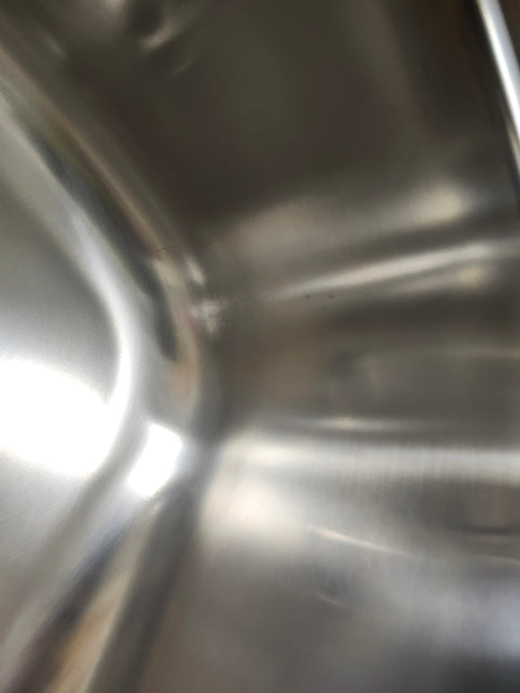 Blanco Overmount Stainless Steel Kitchen Sink 31 1/2 x 20 3/4 Floormodel As is Clearance