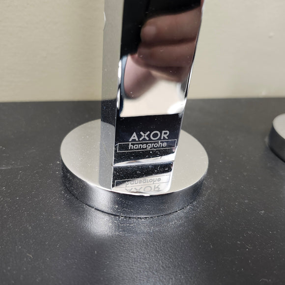 Hansgrohe Axor Series 8cc Bathroom Faucet 3 Hole Cittrio Lever Handles Chrome Floormodel Clearance as is