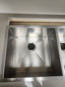 Blanco 401244 QUATRUS R0 33 in. 60/40 Double Bowl Undermount Stainless Steel Kitchen Sink Floormodel Clearance-3