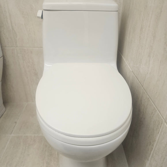 Toto Ultramax 1pc G-Max Eco Cotton Toilet Floormodel Clearance as is i10
