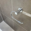 Rubinet H2O Toilet Paper Holder Bathroom Accessory Floormodel As is Clearance Chrome (H19)-1