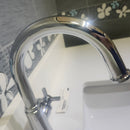 Riobel Monenti Bathroom Vanity Single Hole Faucet Floormodel Clearance as is J10-10