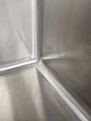 Vida Acute 27" x 18" Stainless Steel Square Undermount Kitchen Sink Floormodel Clearance as is-11