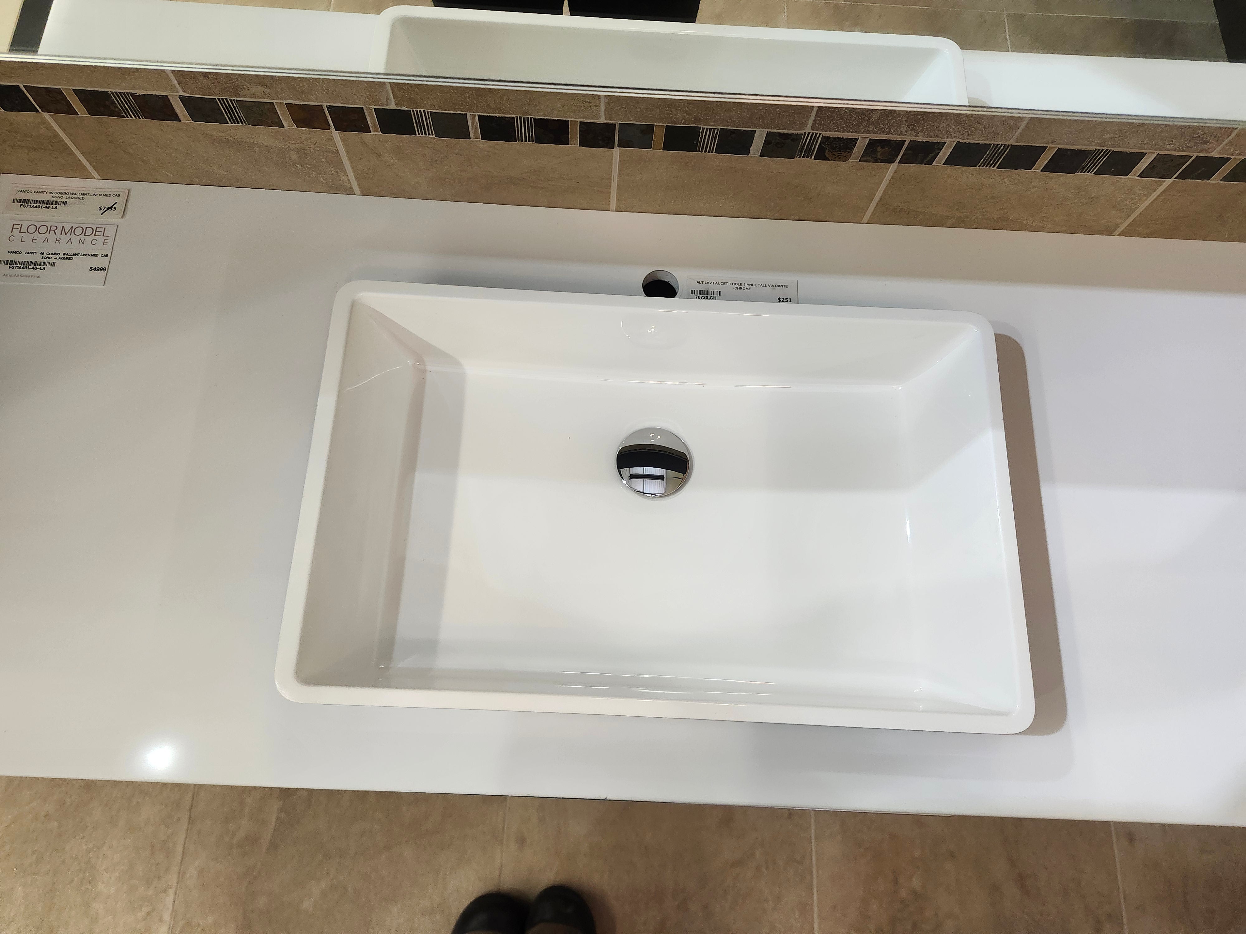 49" Vanico Soho Vanity Combo (as is)