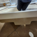 Duo 24 x 17 3/4 Countertop Vanity Sink no Overflow White Floormodel As Is L15-7