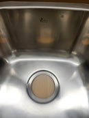 Vida Axes 32" x 21" Stainless Steel Round Undermount Kitchen Sink Floormodel Clearance-4