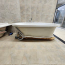 Maax 72 x 36 Arofeel Aigo 102788055 Built in Tub Aquabrass Roman Deck Faucet Volare F1018 Combo Floormodel Clearance M8-2