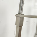 Franke Gneck Kitchen Faucet Floormount clearance Sold As Is Brush Nickel-10