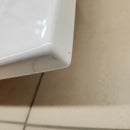 Fairmont 37 x 22 Ceramic Countertop Sink 8CC White Floormodel As is (H14)-13