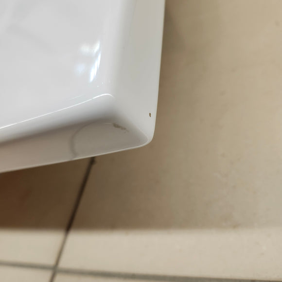 Fairmont 37 x 22 Ceramic Countertop Sink 8CC White Floormodel As is (H14)