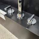 Hansgrohe Axor Series 8cc Bathroom Faucet 3 Hole Cittrio Lever Handles Chrome Floormodel Clearance as is-12
