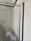Vida Snap 60x79 Shower Door and 60x42 Vida Shower Base Combo (as is)