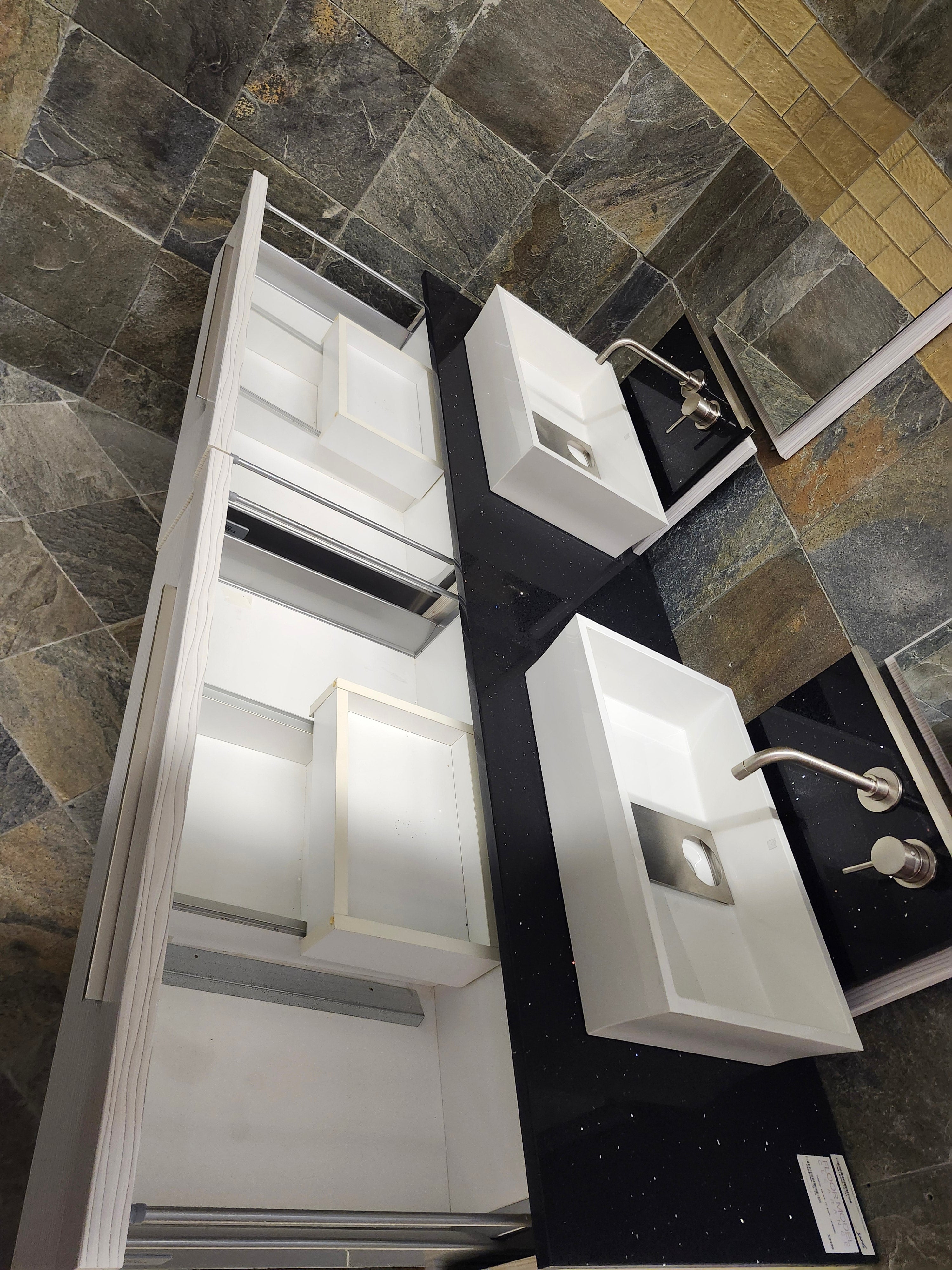 72" Vanico Soho Vanity Combo (as is)