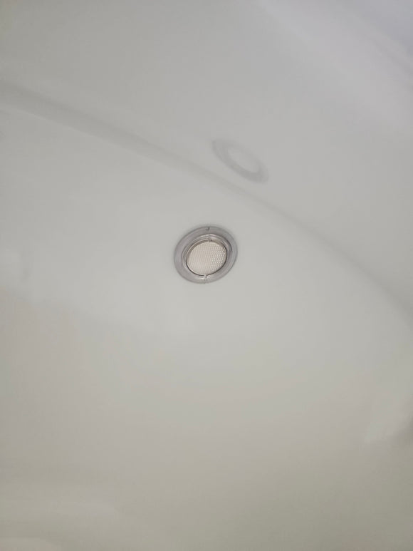 Maax walk in shower with door and built in seat (as is)