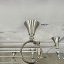 Vida 928 Series Glass Holder Bathroom Accessory Floormodel Clearance As Is No Glass-2