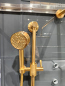 House of Rohl Gold Shower Accessories Floormodel Clearance as is rough in not included-4