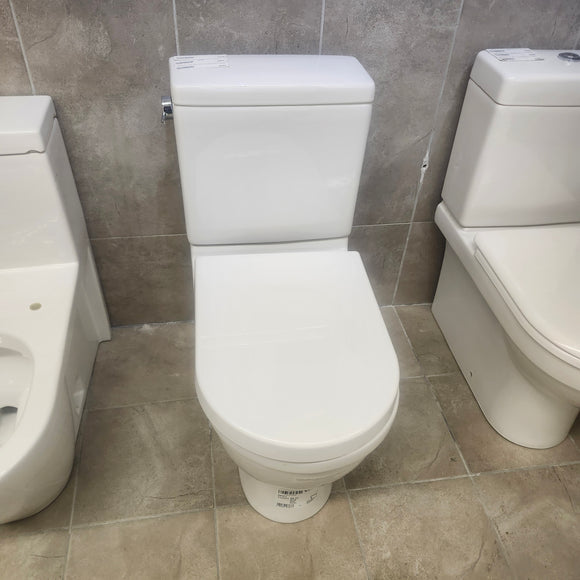 Duravit Starck 2pc Toilet with Seat Combo Floormount Sold As Is (I16)