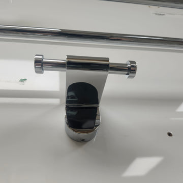 Vida Double Robe Hook Bathroom Accessory - 0