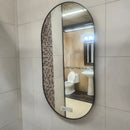 Rubi Haus 32 x 20 Wallmount Vanity, LED Mirror and Linen Combo Floormodel as is Clearance (H20)-9