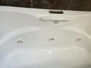 Neptune Whirlpool Biscuit bathtub clearance as is floormodel m7-4