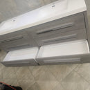 Aura Plato 72 x 21 Vanity and Countertop Sink Combo Floormodel Clearance As is m4-10